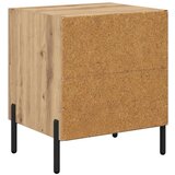 Noćni ormar hrast artisan 40 x 35 x 47.5 cm Konstruirano drvo | shoptok.hr