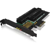 Icybox PCIe razširitvena kartica za 2x M.2 SSD-ja s hladilnikom IB-PCI215M2-HSL