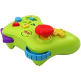  joystick za dojenčke intenzivne zelene barve z zvočnimi in svetlobnimi učinki | Shoptok.si