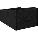  Kutija za LP ploče Crni hrast 23 x 33 x 16 cm Konstruirano drvo | shoptok.hr