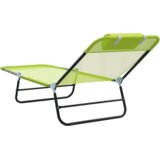  Zložljiv ležalnik Zelena 182 x 55 x 85,5 cm Tekstil, (5000269150) | Shoptok.si