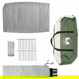 Šator s kupolom s krovom s pohranom s zračnim otvorom Zelena | shoptok.hr