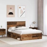  Konstrukcija postelje Star les 150 x 200 cm Masivno borovo les, (5000103791) | Shoptok.si