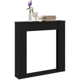  Okvir za kamin crni hrast 100x20x100 cm inženjerski drvo | shoptok.hr