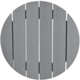 vidaXL Bar Miza Svetlo Siva 55x55x107 cm HDPE | Shoptok.si