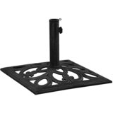  Stalak za suncobran crni 47 x 47 x 33 cm od lijevanog željeza | shoptok.hr