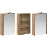  Set ormarića za kupaonicu 3 kom. 126 x 16 x 62.5 cm | shoptok.hr