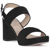 Priv Lab Sandali & Odprti čevlji NERO CAMOSCIO Črna Cene