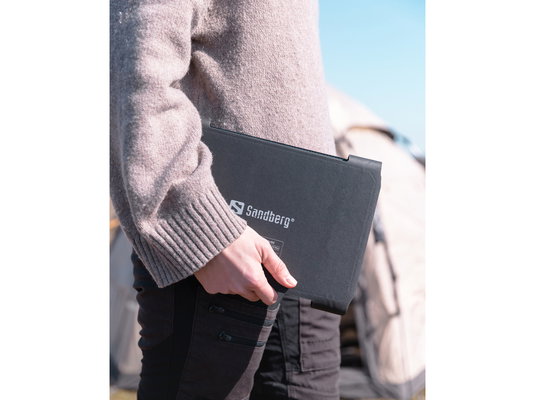 Sandberg Solarni panel - Solarni punjač 40W QC3.0+PD+DC (vanjski; USB-A+USB-C+DC5521) | shoptok.hr