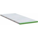  Nadmadrac Bijela i zelena 70 x 200 cm Jakard tkanina | shoptok.hr