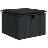 vidaXL 4-dijelni set vrtnih sofa od poliratana s jastucima crni | shoptok.hr