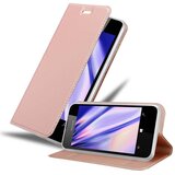 Cadorabo Ohišje, združljivo z Nokia Lumia 550 v klasična rožnata zlata - Zaščitni ovitek z magnetnim zapiranjem, stoječo funkcijo in režo za kartice, (20558847) | Shoptok.si
