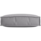 vidaXL Blazina za Palete za Sedenje Siva 60x60x12 cm Oxford Tkanina | Shoptok.si