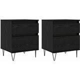  za krevet Crni hrast 40 x 35 x 50 cm Konstruirano drvo | shoptok.hr