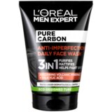 L´Oréal Paris men expert pure carbon anti-imperfection 3in1 čistilni gel za normalno kožo 100 ml za moške | Shoptok.si