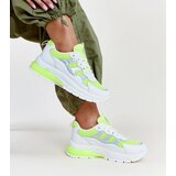 Gemre White and yellow thick-soled sneakers Matea | shoptok.hr