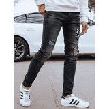 DStreet Spodnie męskie jeansowe czarne | shoptok.hr