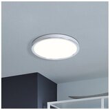 Eglo Fueva 5 nadgradna led, 20w, 2300lm, ip44, prečnik 285, bela/hrom/plastika | Eponuda.com