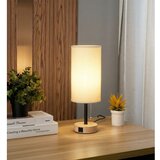  Brilagi - Stona lampa sa USB portom TABLON 1xE27/25W/230V hrast/crna/bela | Eponuda.com