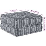  Modularni Pouf Siva 70x70x36 Tkanina | shoptok.hr