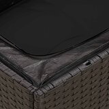  13-dijelni set vrtnih sofa s jastucima poliratan crni | shoptok.hr