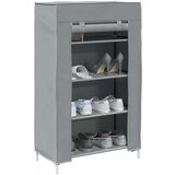 vidaXL Ormarić za cipele sivi 60,5x30x97 cm netkana tkanina | shoptok.hr