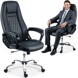 Sofotel 702-BLACK ergonomska uredska stolica od eko kože &amp;ndash; crna Slike