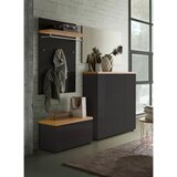 XORA omara za čevlje antracit, barve hrasta | Shoptok.si