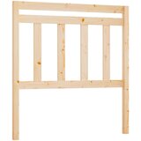 Maison Chic posteljno vzglavje - vzglavna omarica - nočna omarica 106x4x100 cm trdna borovina, (21704865) Cene
