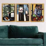 Wallity Set uramljenih slika 3AC_UNPP04, 3 Dela | ePonuda.com