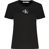 Calvin Klein WOMEN&#39;S SHORT SLEEVE T-SHIRT BLACK | Shoptok.si