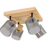 Brilagi - Spot svetlo HYGGE 4xE14/15W/230V drvo/zadimljeno | Eponuda.com