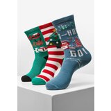 Urban Classics Accessoires Ho Ho Ho Christmas Socks 3-Pack Multicolor Cijene