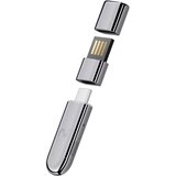 VIAIM snemalni ključek za prenosnik Notekit XFVI-D95, USB-A/USB-C, siv | Shoptok.si
