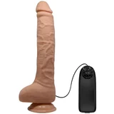 Pretty Love Beautiful Dick Realistic Vibrating Dildo 28cm Nude