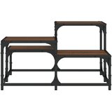  Stolić za kavu smeđa boja hrasta 68x68x40 cm konstruirano drvo | Eponuda.com