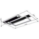 Globo STROPNA LED-SVETILKA FINNLEY /1400 lm/3000 K/230 V/ | Shoptok.si