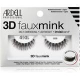 Ardell 3D faux mink 858 večplastne umetne trepalnice 1 ks odtenek black | Shoptok.si