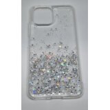 Onasi Silikonski ovitek z bleščicami SPARKLE za iPhone 15 - prozoren | Shoptok.si
