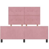  Krevet na okviru Ružičasta 160x200 cm Baršun | shoptok.hr
