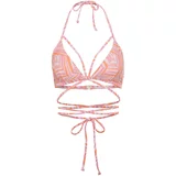 LSCN by LASCANA Bikini gornji dio 'Lisa' narančasta / roza / ružičasta / bijela