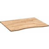  Ploča za radni stol 100x80x2,5cm netretirane masivne hrastovine | Eponuda.com