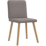  Jedilni stoli 4 kosi taupe blago, (21822269) | Shoptok.si