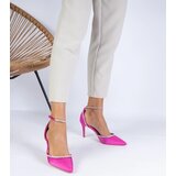 D/CEO marka niezdefiniowana Pink satin pumps decorated with rhinestones Fugatto | Eponuda.ba
