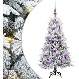  Umjetno božićno drvce s nogom s stalakom Bijelo 120 cm PE i PVC | shoptok.hr