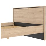Tvilum Bračni krevet u dekoru hrasta s podnicom 140x200 cm u prirodnoj boji Ry – | shoptok.hr