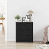  Kreveta s ladicama Crni hrast 60 x 30 x 70 cm Konstruirano drvo | shoptok.hr