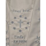  KRSTNI PRTIČEK s križcem v belo modri kombinaciji KRSPRT 07 | Shoptok.si