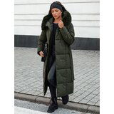 DStreet Kurtka damska pikowana GLAMWARM zielona | Shoptok.si