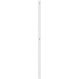  Metalno zamjensko uzglavlje bijelo 100 cm | shoptok.hr